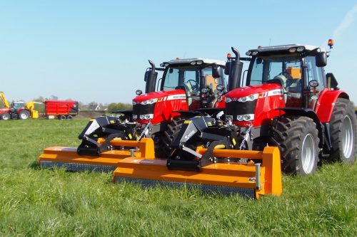 Afbeelding van 2x MF 6614 met Votex maaiers