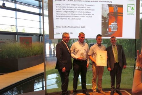 Afbeelding van Kersten GmbH wint de innovatieprijs tijdens de GalaBau 2016 vakbeurs