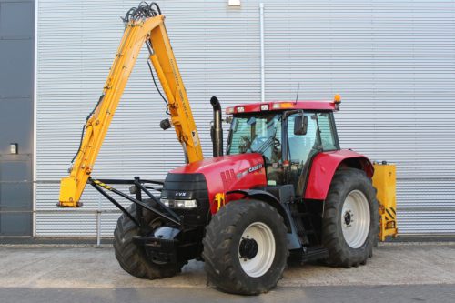 Afbeelding van Case CVX 150 met Herder Grenadier MBK 120 S