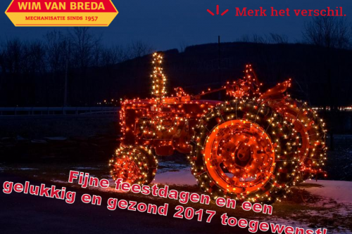 Afbeelding van Wim van Breda BV wenst u het beste voor 2017 toe!