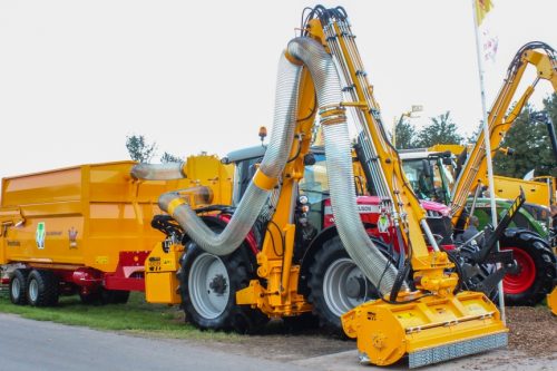 Afbeelding van Massey Ferguson 7718S met Herder Grenadier MBKA 513 LSH en Jan Veenhuis JVK 10.000
