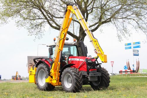 Afbeelding van Massey Ferguson 7718S Dyna-VT met Herder Grenadier MBK 513 LSH