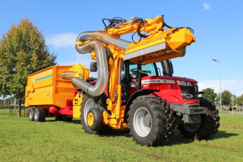 Afbeelding van Massey Ferguson 7718S met Herder Grenadier MBKA 513 LSH PRO en Veenhuis JVK 10.000