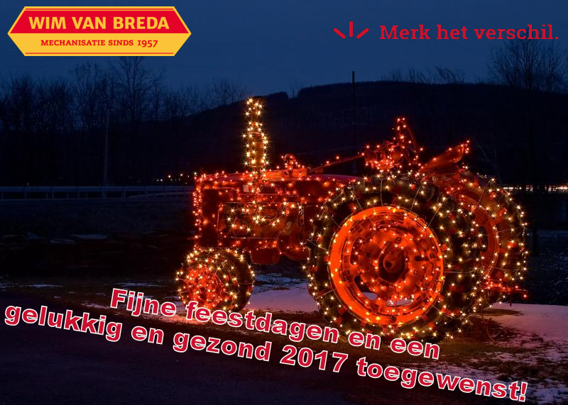 Fijne feestdagen toegewenst